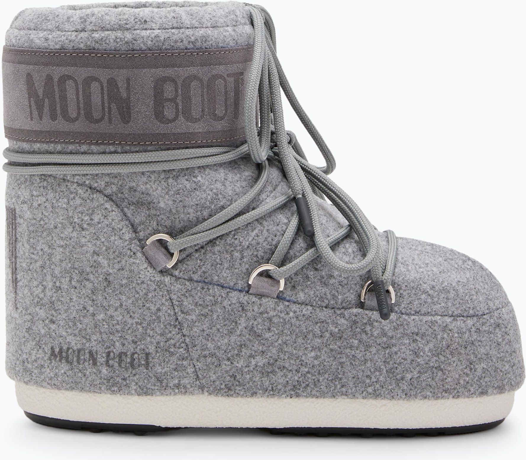Śniegowce damskie Moon Boot Icon Low Felt grey , WYSYŁKA W 24H 