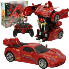 Ikonka Samochód Zdalnie Sterowany Transformer Revolt Transforming Robot Racer