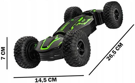Heckermann Samochód Zdalnie Sterowany Terenowy Auto Rc Pilot Akumulator Usb Duże Opony - zdjęcie 4