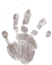 Zdjęcie Odcisk Bobasa  Tiny Memories Atramentowy Niebrudzący Dłoni Stopy Dziecka Zero Bałaganu Magic Ink - Bartoszyce