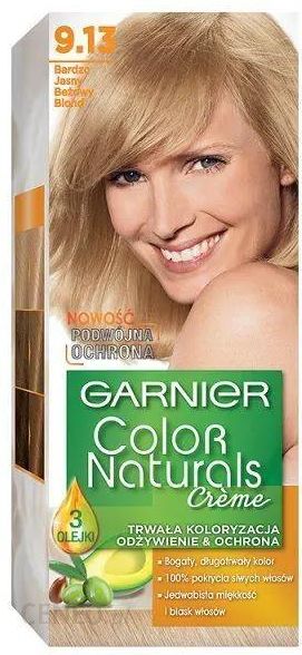 Garnier Color Naturals Farba do włosów nr 9.13 Bardzo Jasny Beżowy Blond
