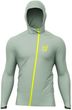 Kurtka do biegania Compressport Hurricane Waterproof 10/10 Jacket - ice flow
