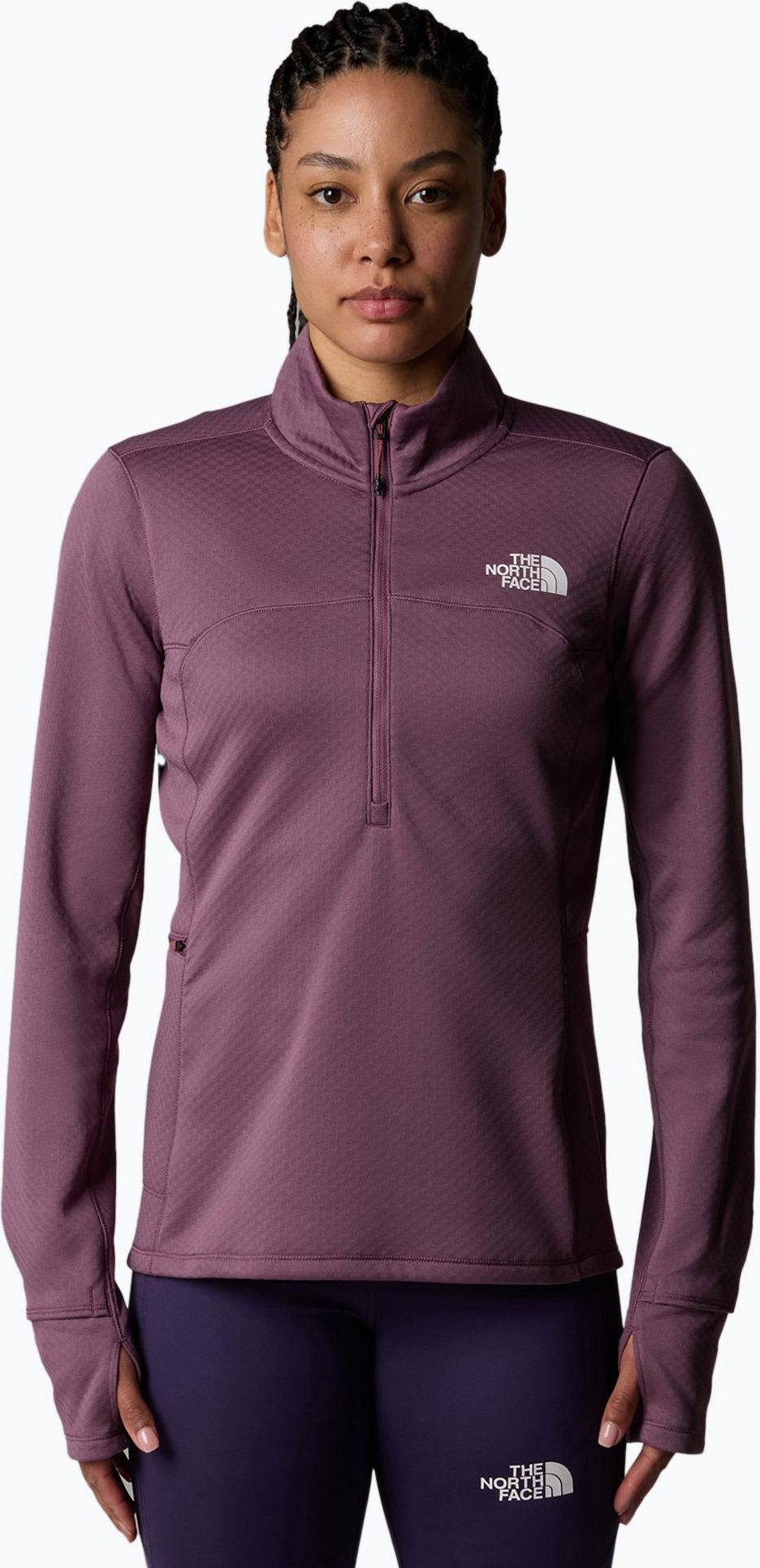 Bluza Do Biegania Damska The North Face Winter Warm Pro 1/4