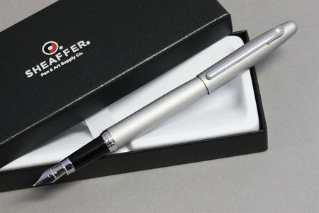 Sheaffer Pn Pióro Wieczne Vfm, Srebrny, Wykończenia Niklowane