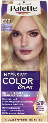 Palette Intensive Color Creme Farba do włosów Superjasny Blond nr E20