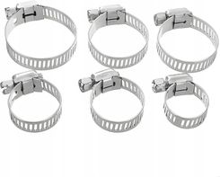 34X Zestaw Opaska Zaciskowa Skręcana Metalowa Ślimakowa 16-32MM Organizer 1772470568
