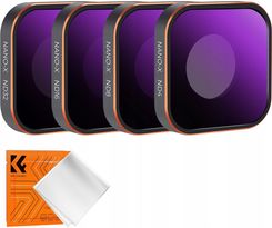 Zdjęcie Zestaw Filtrów Szarych ND 4w1 ND4 ND8 ND16 ND32 do GoPro Hero 13 12 11 10 9 / SKU.2320 - Końskie