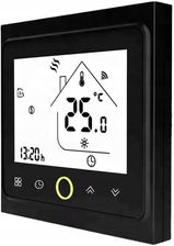 Ips Termostat do ogrzewania elektrycznego, 16A, Wifi kwadrat, kolor czarny 1770377822