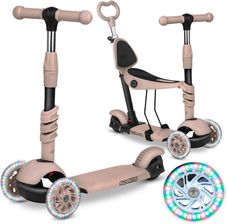 Zdjęcie Ricokids Hulajnoga Trójkołowa Todi Beżowa - Koronowo