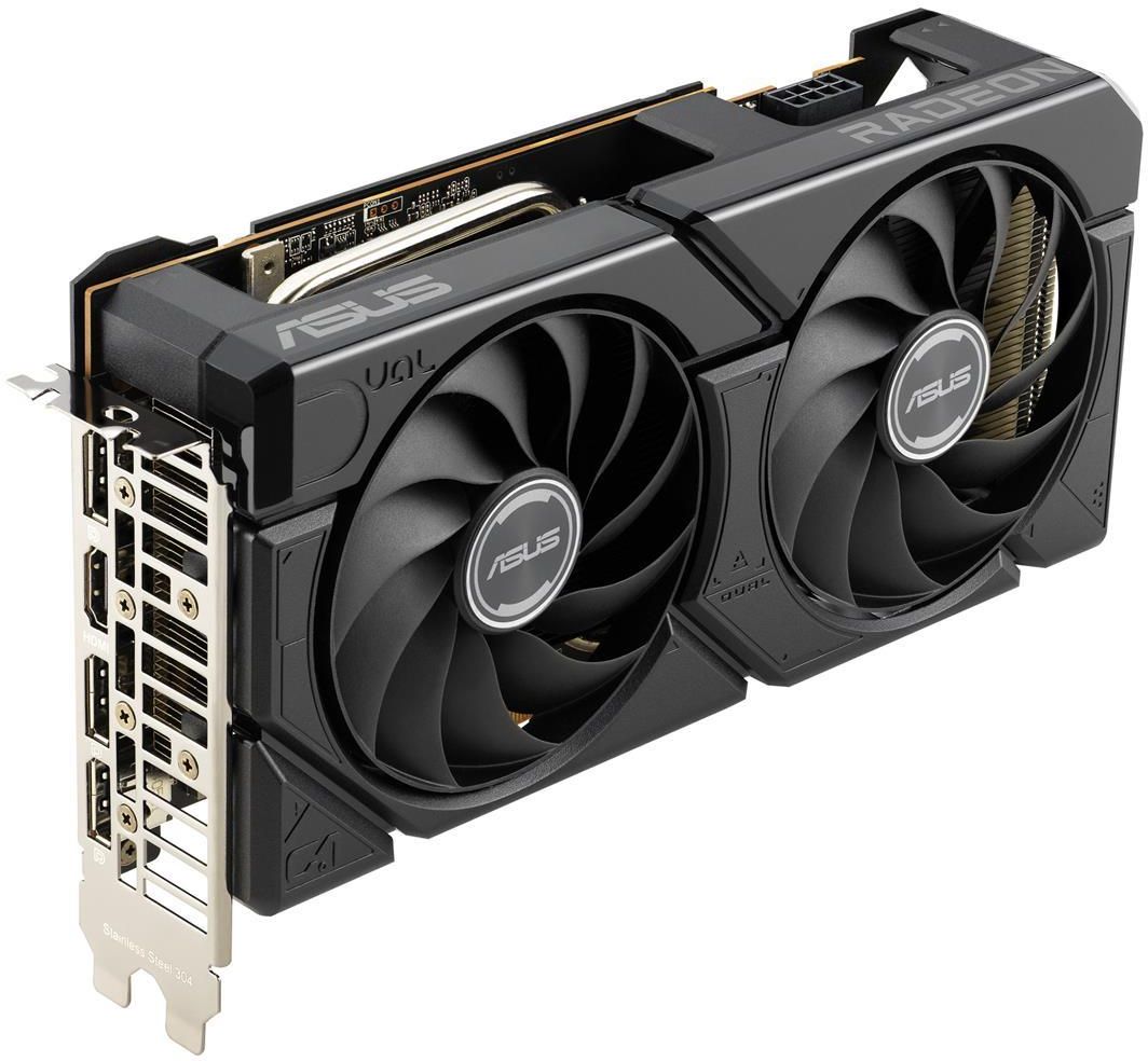 未使用）ASUS Dual Radeon RX 7600 EVO OC 8GB ASUS Dual Radeon™ RX 7600 OC Edition 8GB GDDR6 | Graphics
