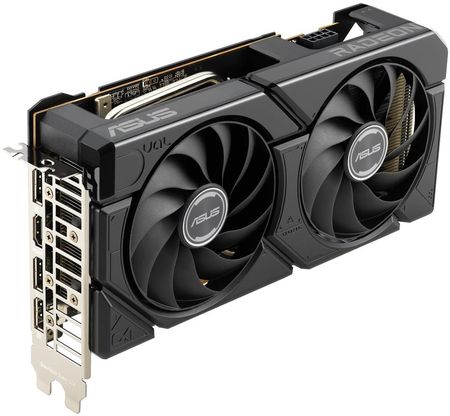 【美品】ASUS RX7600 8GB ASUS Radeon RX 7600 DUAL EVO OC 8GB GDDR6 - Karty graficzne