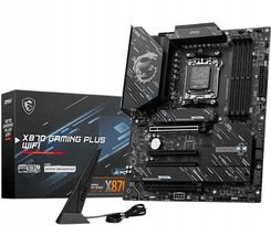 Msi Płyta główna AM5 X870 Gaming Plus Wifi DDR5 4x DIMM (MSIX870GAMINGPLUSWIFI)