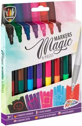 Grafix Markery Magiczne 8 Kolorów