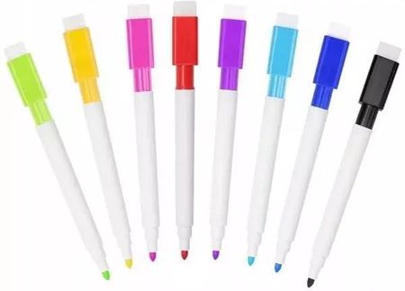 Penword Marker Do Metalu Papieru Plastiku Szkła Suchościeralny Różne Kolory 8Szt.