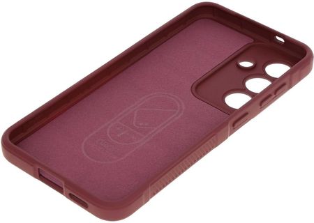 Bizon Case Tur Do Galaxy S25 Ciemnofioletowe - zdjęcie 2