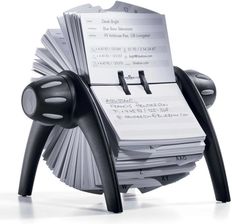 Zdjęcie Durable Kartoteka Obrotowa Telindex Flip Czarna - Twardogóra