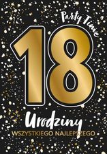 Zdjęcie Henry Karnet A5 Urodziny 18 Glamour Black - Łódź