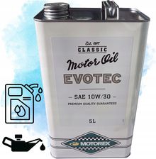 Zdjęcie 10W30 Motorex 5L Classic Line EVOTEC OLEJ SILNIKOWY PREMIUM - Śmigiel