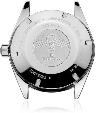 EDOX Skydiver Automatic Lady 80131-3NM-NDRO WR300 38mm - zdjęcie 2
