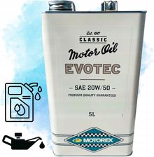 Zdjęcie 20W50 5L Motorex Classic Line EVOTEC OLEJ SILNIKOWY PREMIUM QUALITY - Śmigiel
