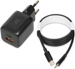 Zdjęcie Ibox Ładowarka Sieciowa C-42 Usb A+C 33W Kabel Usb-C Do Czarna Iluc42B - Wolbrom