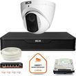 Bcs Zestaw Monitoringu Ip Point 1X Kamera Bcs-P-Eip14Fsr3 Rejestrator Z Dyskiem 1Tb (Z48897T1)