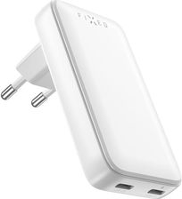 Fixed Ładowarka Sieciowa Slim Gan Charger 45W Pd 3 0 2X Usb C Biała