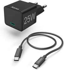 Hama Ładowarka USB Mini 25W 25 W Maksymalne natężenie wyjściowe 3000 mA Ilość wyjść: 1 x USB-C