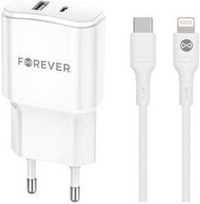 Forever Ładowarka Sieciowa Pd Qc Tc 01 20Ac 1X Usb C 20W Biała