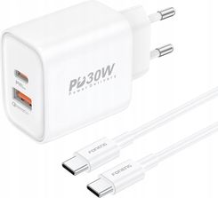 Foneng Ładowarka sieciowa EU52 Usb Typ C Qc 3.0 Pd z kablem