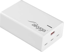 Akyga Ładowarka USB AK-CH-25 USB-A + 3x USB-C PD 5-28V / max 5A 140W Quick Charge 3.0 GaN