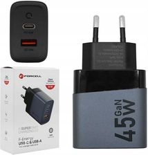 Forcell Ładowarka Sieciowa Usb C Sfc 2.0 Pd 45W Do Galaxy S23 S24 Ultra