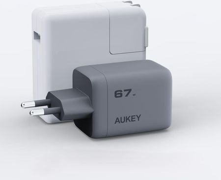 Aukey Ładowarka sieciowa PA-C3 Comet 3 67W Pd GaN - zdjęcie 2