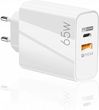 Gan Szybka Ładowarka 65W Usb-c Usb-a Fast Charger Pd Qc