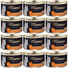 Miamor Feine Filets Tuna And Quail Egg In Jelly Mokra Karma Dla Kotów W Galarecie Tuńczyk I Jajko Przepiórki 12X100G