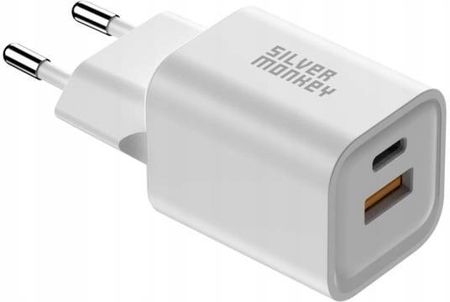 Silver Monkey GaN 35W USB-C PD USB-A QC W - zdjęcie 3