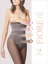 Rajstopy Fiore High Waist Bikini 40 Den, Wyszczuplające Talię i Modelujące Sylwetkę