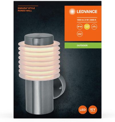 Ledvance Kinkiet Ogrodowy Endura Style Rondo Wall Stalowy Szybkie 4058075835108 - zdjęcie 2