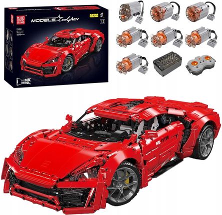 Mould King Klocki 13190 Samochód Zdalnie Sterowany Lykan Hypersport 4070El.