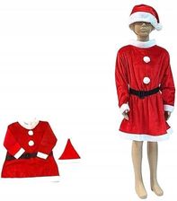 Zdjęcie Strój Pani Mikołajowej Welurowy 13-15LAT - Wągrowiec