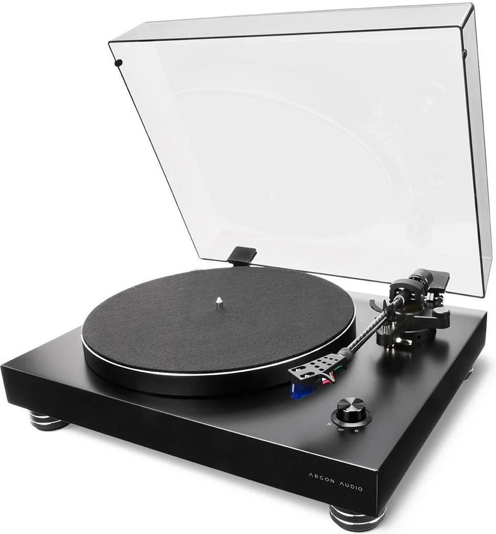 фото Програвач вінілових дисків Argon Audio TT-4 MK2 Black