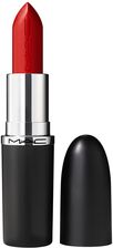 Mac Cosmetics Macximal Sleek Satin Lipstick Kremowa Pomadka Nawilżająca Odcień Left On Red 3,5g