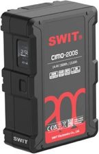 Swit Cimo-200S 200Wh 200W High Load V-Mount Battery With Usb-C Oled And Powerful 2Xd-Taps (45973)