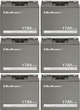 Zdjęcie Qoltec 6 x akumulator AGM LongLife 12V 17Ah - Tychy