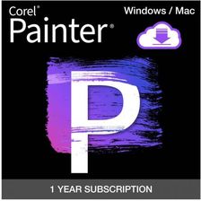 Corel Licencja ESD Painter subskrypcja 1 rok użytkownik Win Mac angielski francuski (ESDPTR1YSUB)