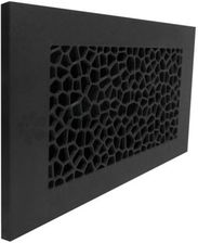 Zdjęcie Luftomet Czarna Plastikowa Kratka 232X132mm Voronoi - Stepnica