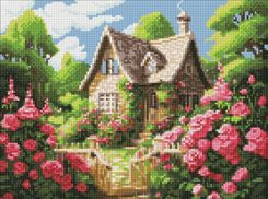 Zdjęcie Zestaw 5D Haft Diamentowy bez ramy Diamond Painting Mozaika 30х40 Ideyka - Wolbrom