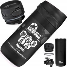 Zdjęcie Kubek termiczny Majestic Sport Nord 420 ml czarny - Połaniec