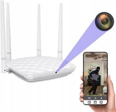 Mkn Router Wi-Fi Ukryta Mikro Kamera Wifi Fhd W Routerze (KAM_MKLY71)