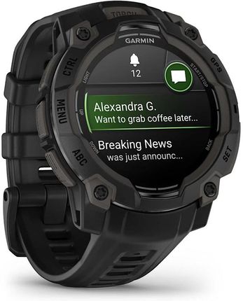 Garmin Instinct 3 45mm Czarny 010-02936-00 - Opinie i ceny na Ceneo.pl